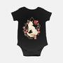 Geometric Autumn Fox-Baby-Basic-Onesie-NemiMakeit