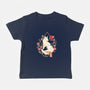 Geometric Autumn Fox-Baby-Basic-Tee-NemiMakeit