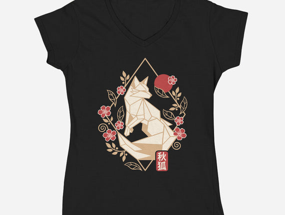 Geometric Autumn Fox