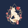 Geometric Autumn Fox-Unisex-Crew Neck-Sweatshirt-NemiMakeit