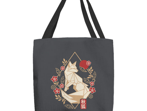 Geometric Autumn Fox
