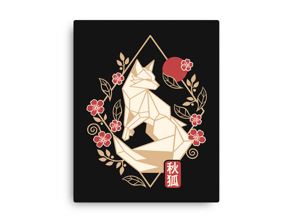 Geometric Autumn Fox