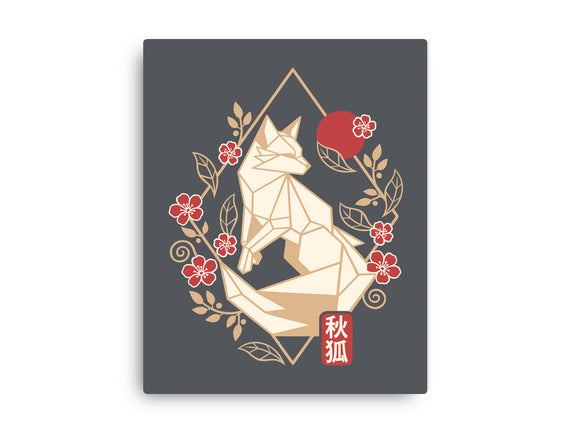 Geometric Autumn Fox