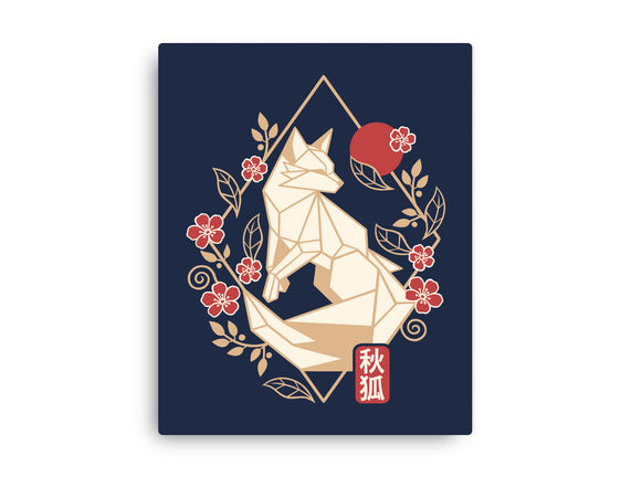 Geometric Autumn Fox