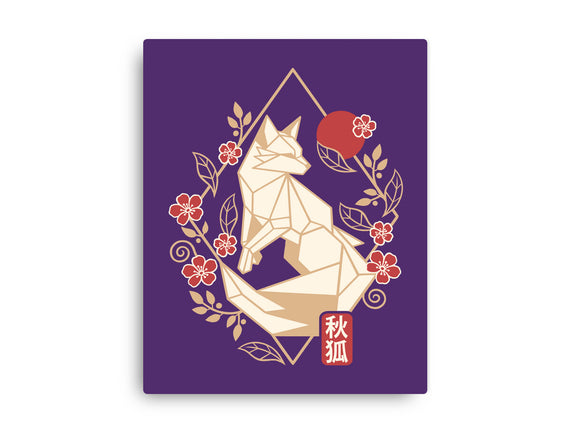 Geometric Autumn Fox
