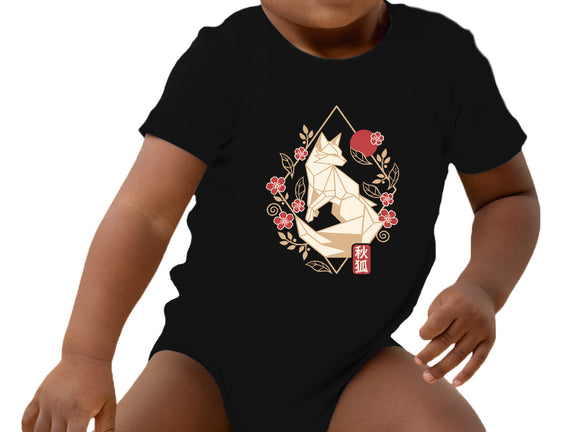 Geometric Autumn Fox
