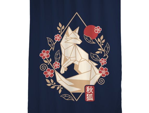 Geometric Autumn Fox