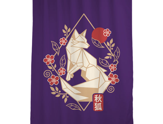 Geometric Autumn Fox