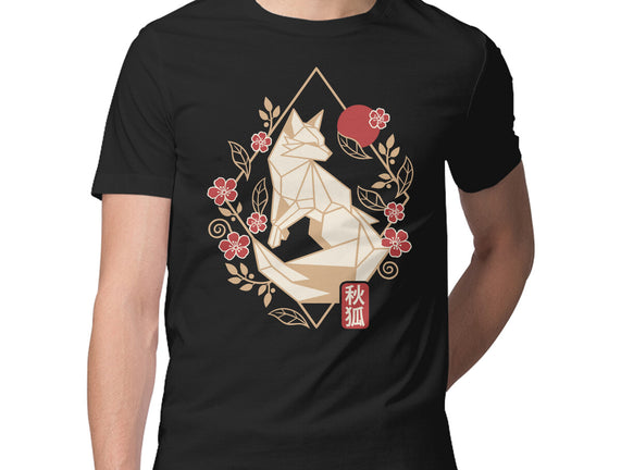 Geometric Autumn Fox
