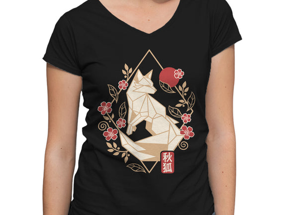 Geometric Autumn Fox