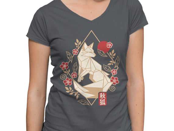 Geometric Autumn Fox
