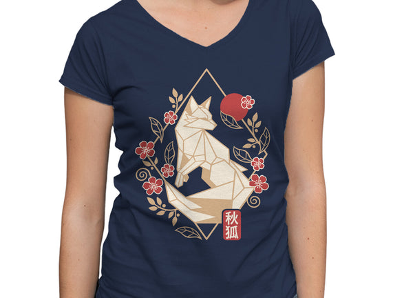 Geometric Autumn Fox