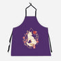Geometric Autumn Fox-Unisex-Kitchen-Apron-NemiMakeit