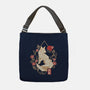 Geometric Autumn Fox-None-Adjustable Tote-Bag-NemiMakeit