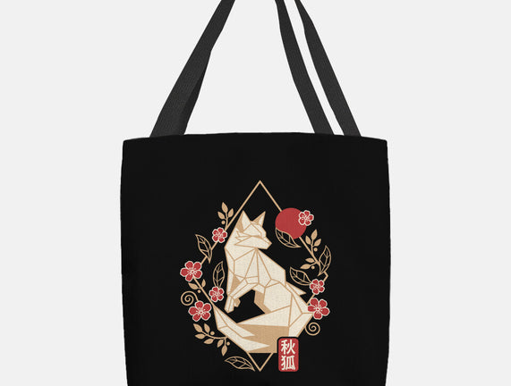 Geometric Autumn Fox