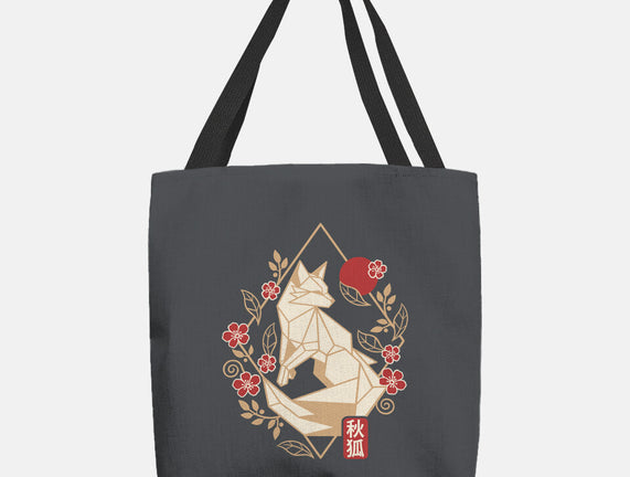 Geometric Autumn Fox