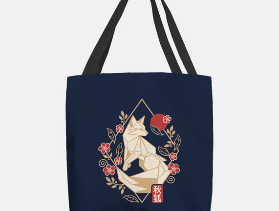 Geometric Autumn Fox