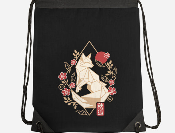 Geometric Autumn Fox