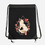 Geometric Autumn Fox-None-Drawstring-Bag-NemiMakeit