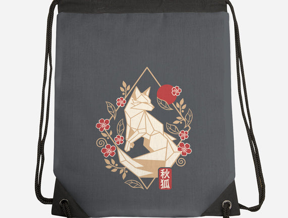 Geometric Autumn Fox