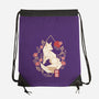 Geometric Autumn Fox-None-Drawstring-Bag-NemiMakeit