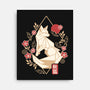 Geometric Autumn Fox-None-Stretched-Canvas-NemiMakeit