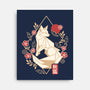 Geometric Autumn Fox-None-Stretched-Canvas-NemiMakeit