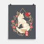 Geometric Autumn Fox-None-Matte-Poster-NemiMakeit
