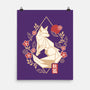 Geometric Autumn Fox-None-Matte-Poster-NemiMakeit