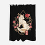 Geometric Autumn Fox-None-Polyester-Shower Curtain-NemiMakeit
