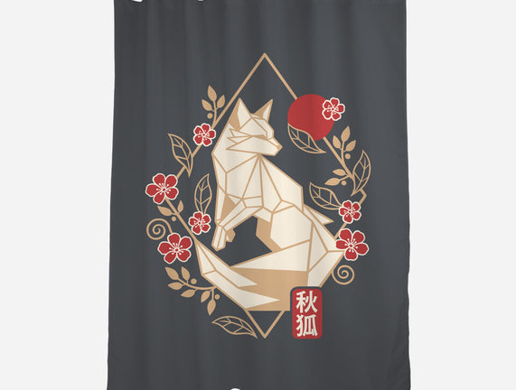 Geometric Autumn Fox