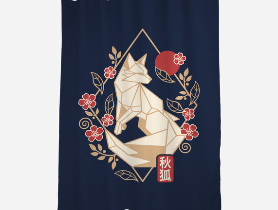 Geometric Autumn Fox