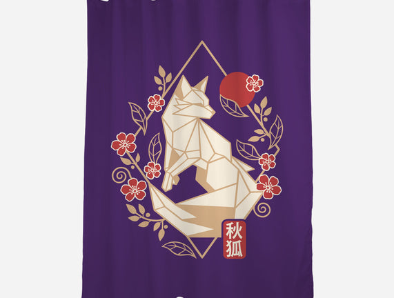 Geometric Autumn Fox