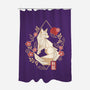 Geometric Autumn Fox-None-Polyester-Shower Curtain-NemiMakeit