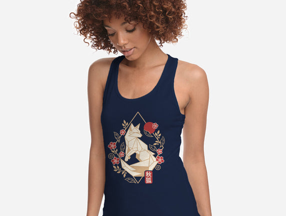Geometric Autumn Fox