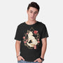 Geometric Autumn Fox-Mens-Basic-Tee-NemiMakeit