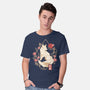 Geometric Autumn Fox-Mens-Basic-Tee-NemiMakeit