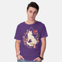 Geometric Autumn Fox-Mens-Basic-Tee-NemiMakeit