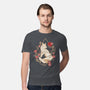 Geometric Autumn Fox-Mens-Premium-Tee-NemiMakeit