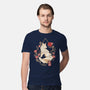 Geometric Autumn Fox-Mens-Premium-Tee-NemiMakeit
