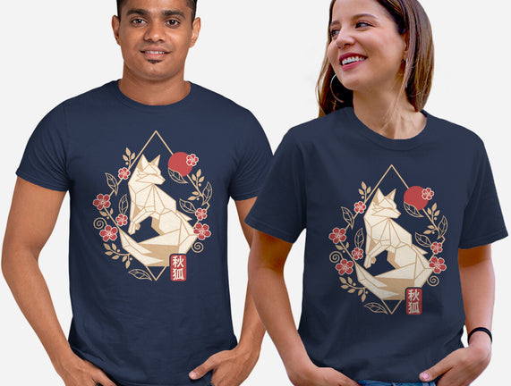 Geometric Autumn Fox