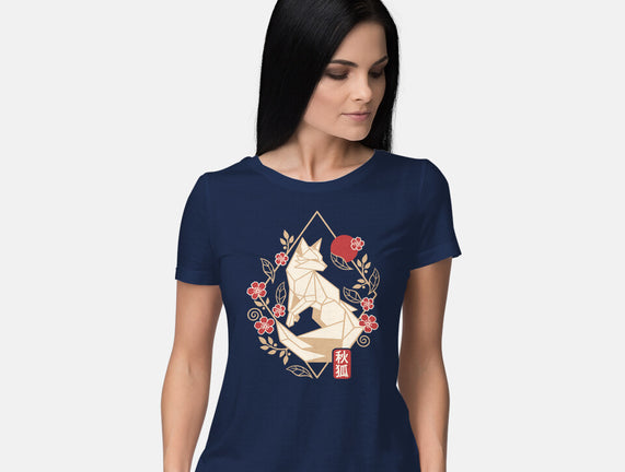Geometric Autumn Fox