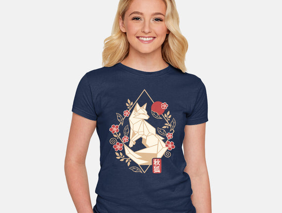 Geometric Autumn Fox