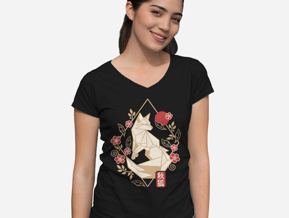 Geometric Autumn Fox