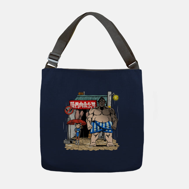 My Neighbor Sumo-None-Adjustable Tote-Bag-joerawks