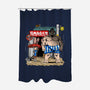 My Neighbor Sumo-None-Polyester-Shower Curtain-joerawks