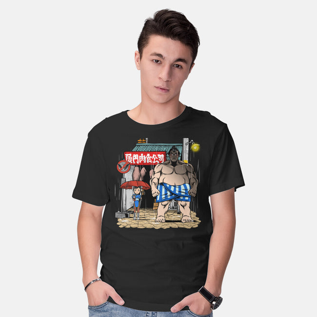 My Neighbor Sumo-Mens-Basic-Tee-joerawks