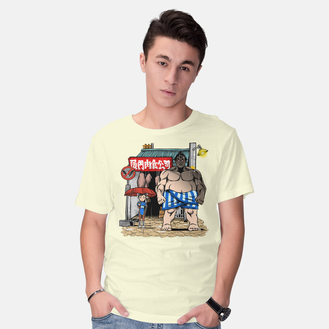 My Neighbor Sumo-Mens-Basic-Tee-joerawks