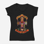Appetite For Crime-Womens-V-Neck-Tee-joerawks