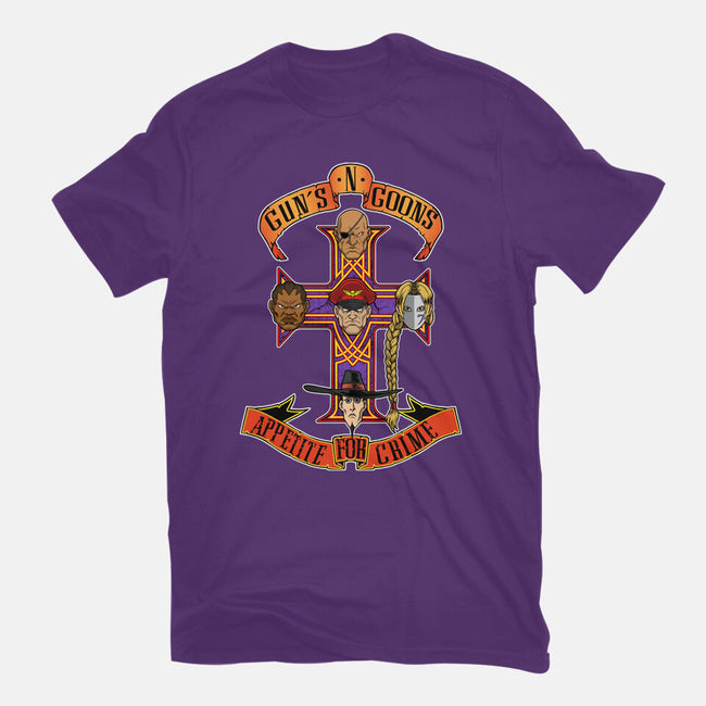 Appetite For Crime-Womens-Fitted-Tee-joerawks